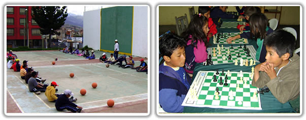 Examples of volunteer activities with children!